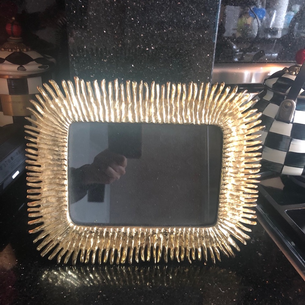 Michael Aram 5x7 Gold Sunburst Picture Frame